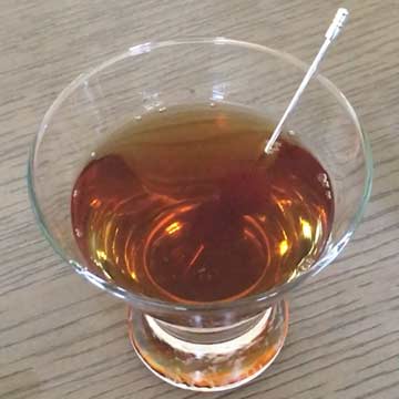 Katy’s Almost Perfect Manhattan with Slaughter House American Whiskey